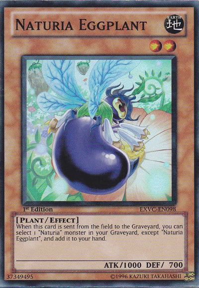 Naturia Eggplant [EXVC-EN098] Super Rare | Devastation Store