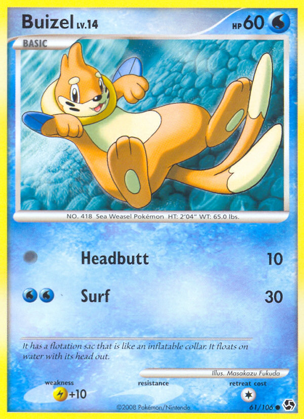 Buizel (61/106) [Diamond & Pearl: Great Encounters] | Devastation Store