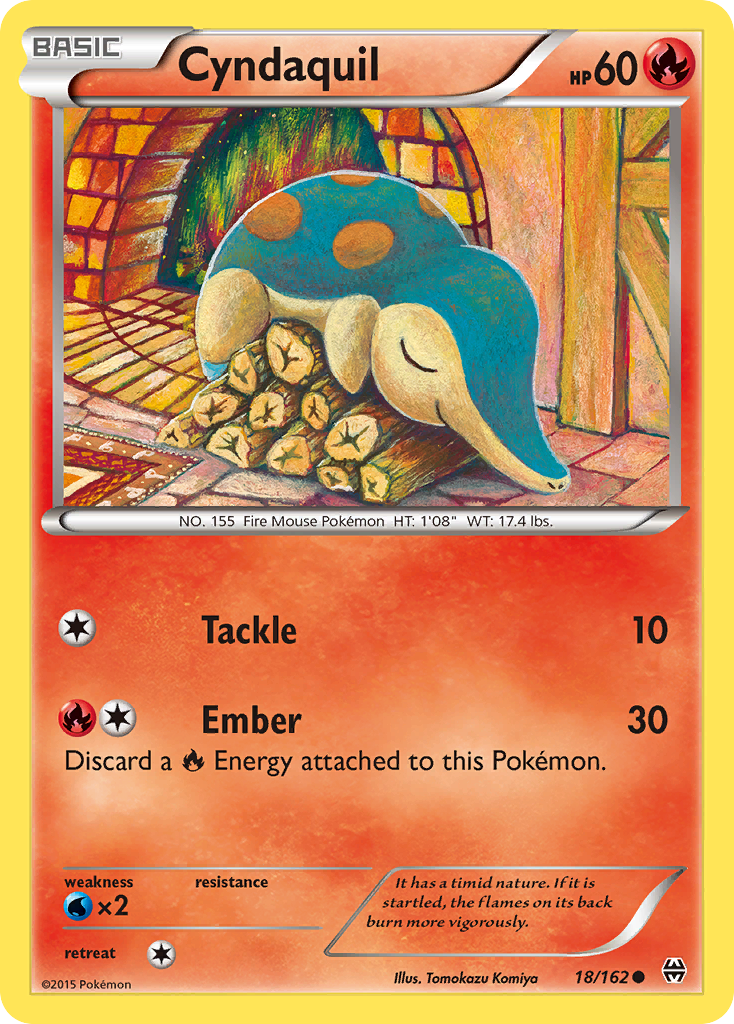 Cyndaquil (18/162) [XY: BREAKthrough] | Devastation Store