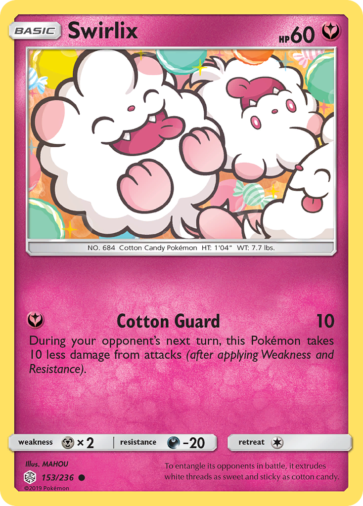 Swirlix (153/236) [Sun & Moon: Cosmic Eclipse] | Devastation Store