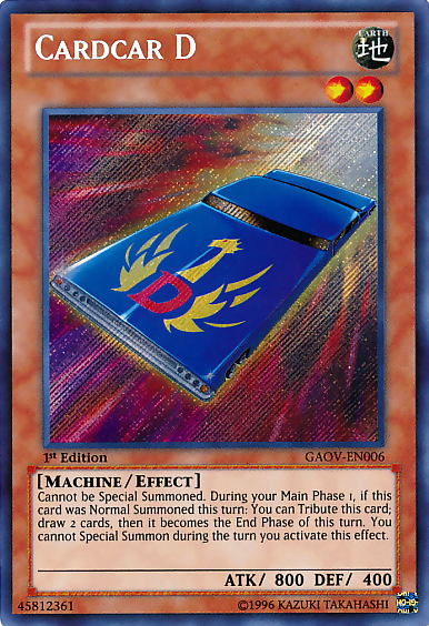 Cardcar D [GAOV-EN006] Secret Rare | Devastation Store