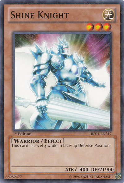 Shine Knight [BP01-EN217] Starfoil Rare | Devastation Store