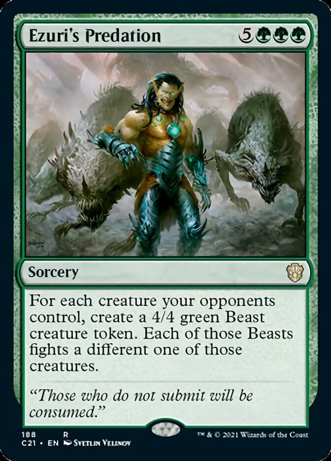 Ezuri's Predation [Commander 2021] | Devastation Store