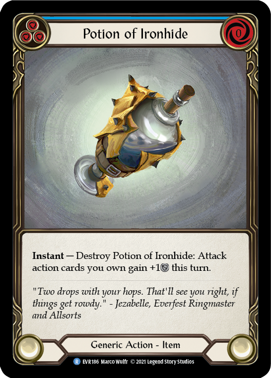 Potion of Ironhide [EVR186] (Everfest)  1st Edition Normal | Devastation Store