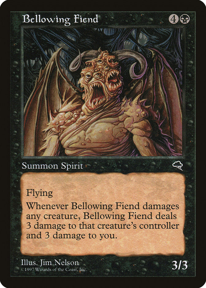 Bellowing Fiend [Tempest] - Devastation Store | Devastation Store