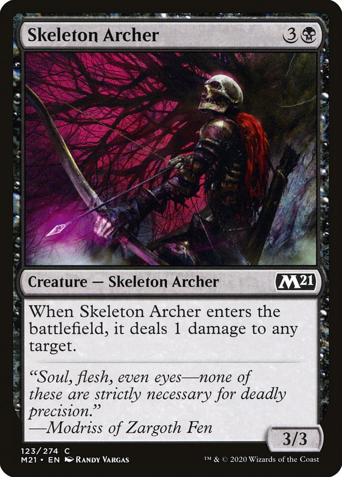 Skeleton Archer [Core Set 2021] | Devastation Store