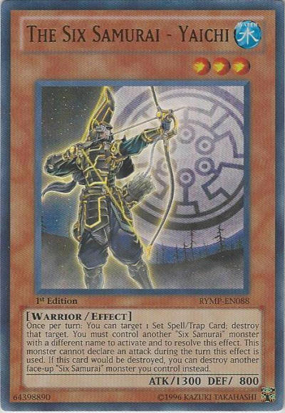 The Six Samurai - Yaichi [RYMP-EN088] Ultra Rare | Devastation Store