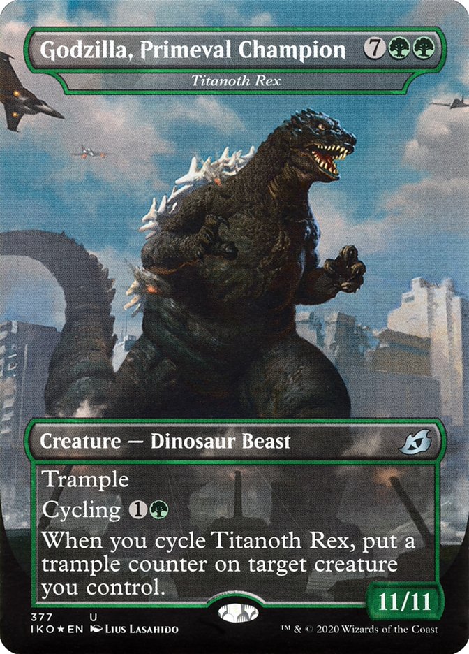 Titanoth Rex - Godzilla, Primeval Champion (Godzilla Series) [Ikoria: Lair of Behemoths] | Devastation Store