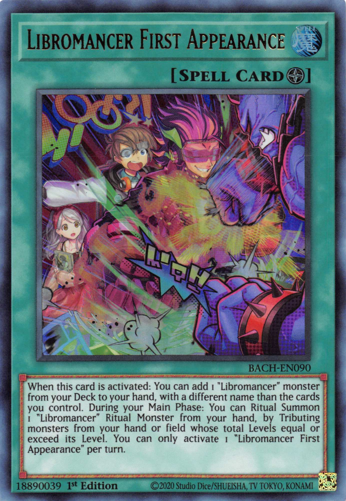 Libromancer First Appearance [BACH-EN090] Ultra Rare | Devastation Store