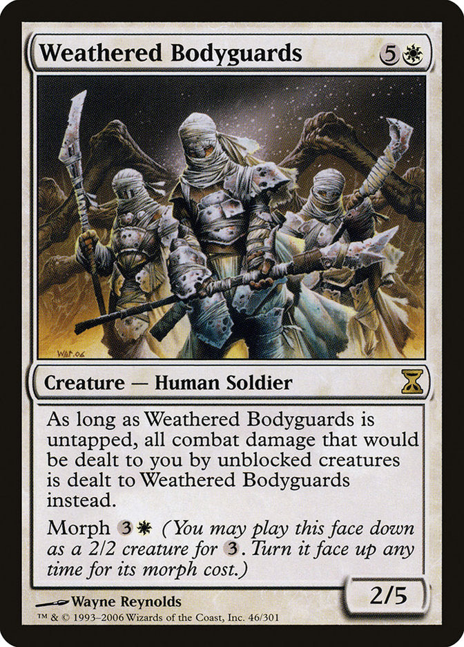 Weathered Bodyguards [Time Spiral] | Devastation Store