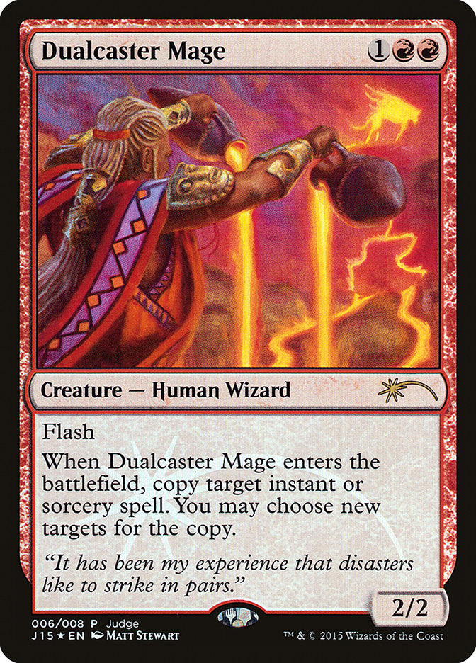 Dualcaster Mage [Judge Gift Cards 2015] | Devastation Store