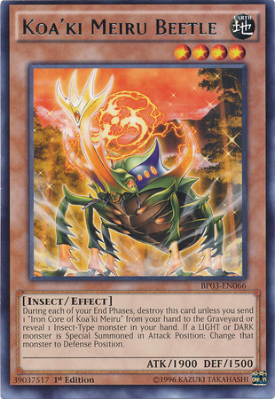 Koa'ki Meiru Beetle [BP03-EN066] Rare | Devastation Store
