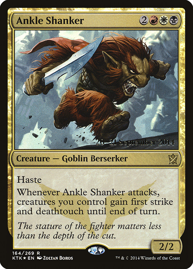 Ankle Shanker  [Khans of Tarkir Prerelease Promos] - Devastation Store | Devastation Store