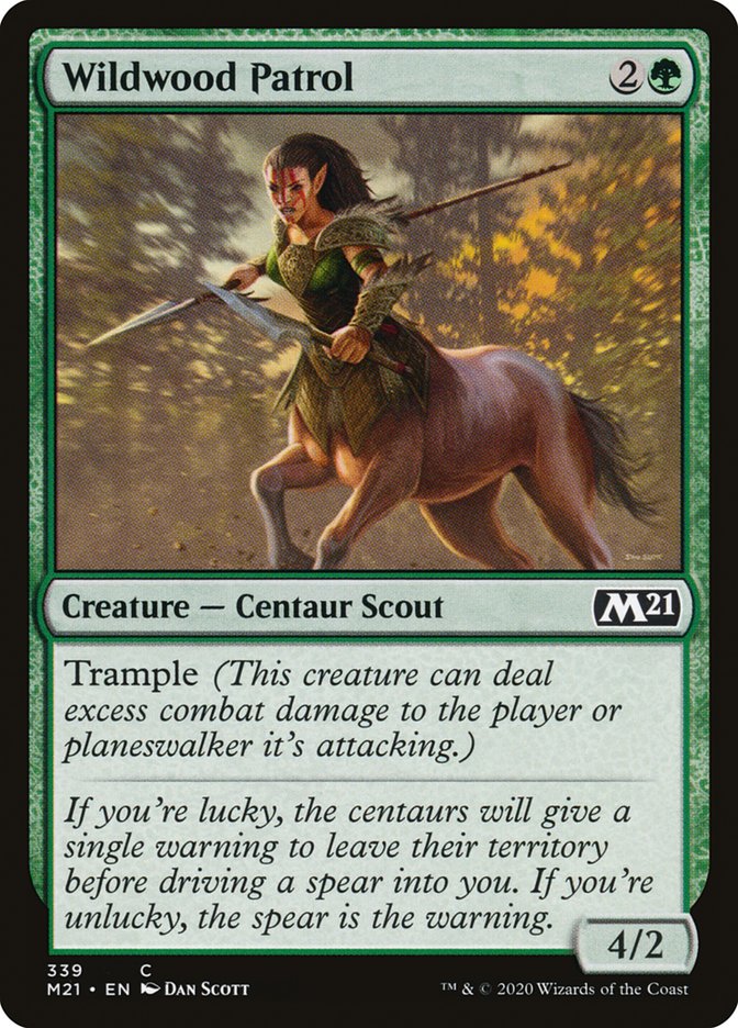 Wildwood Patrol [Core Set 2021] | Devastation Store