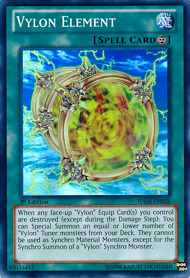 Vylon Element [HA06-EN026] Super Rare | Devastation Store