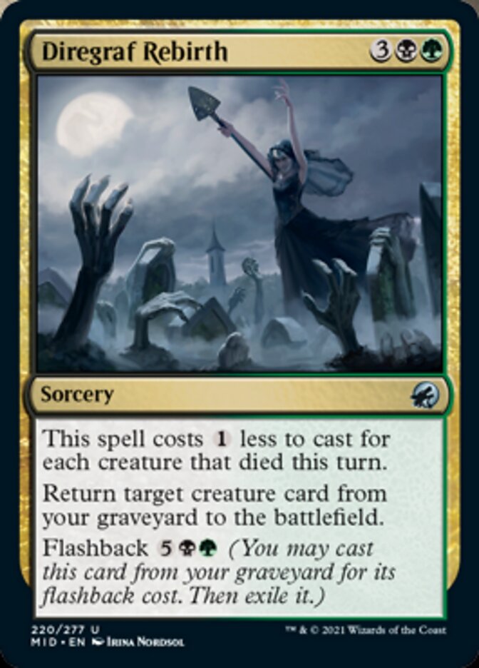 Diregraf Rebirth [Innistrad: Midnight Hunt] | Devastation Store