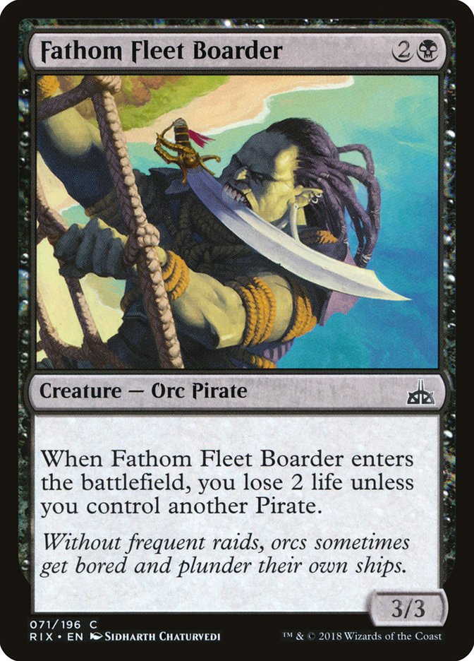 Fathom Fleet Boarder [Rivals of Ixalan] | Devastation Store