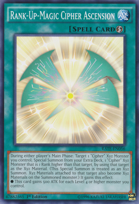 Rank-Up-Magic Cipher Ascension [RATE-EN056] Common | Devastation Store