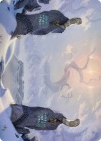 Snow-Covered Plains (276) Art Card [Kaldheim: Art Series] | Devastation Store