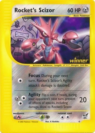 Rocket's Scizor (4) (Jumbo Card) [Best of Promos] | Devastation Store