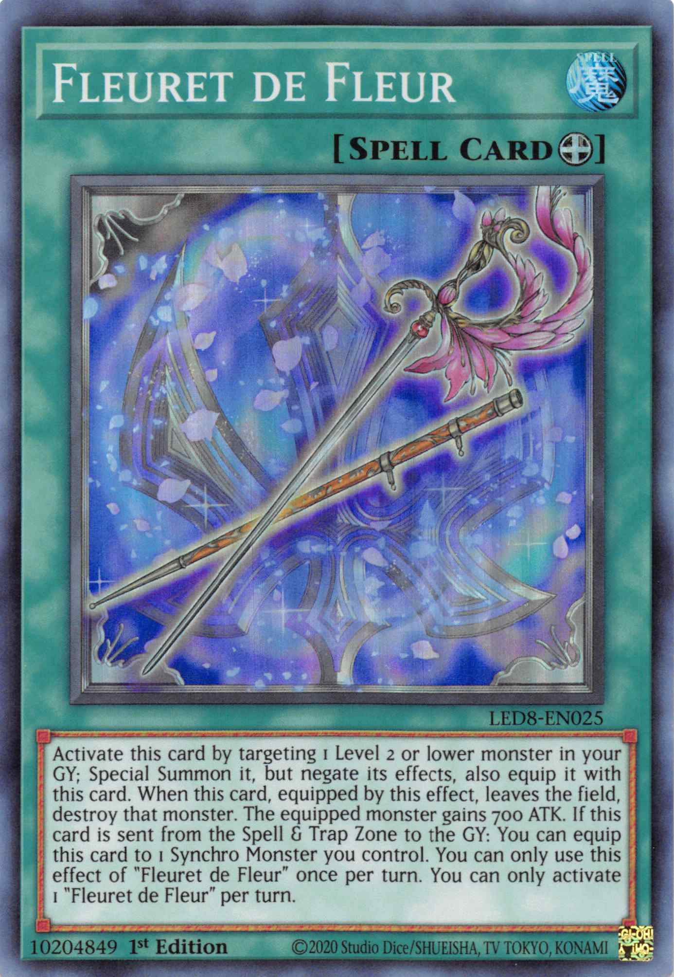 Fleuret de Fleur [LED8-EN025] Super Rare | Devastation Store