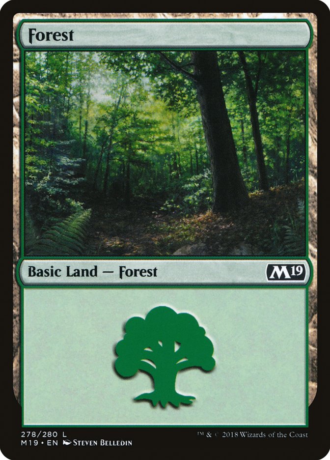 Forest (278) [Core Set 2019] | Devastation Store