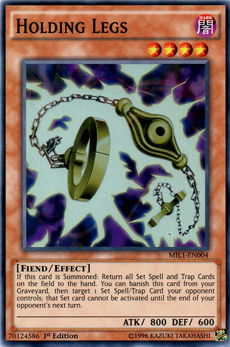Holding Legs [MIL1-EN004] Super Rare | Devastation Store
