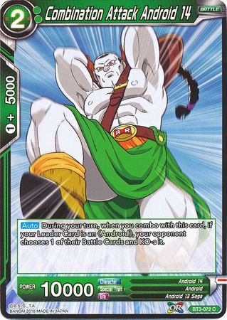 Combination Attack Android 14 [BT3-072] | Devastation Store