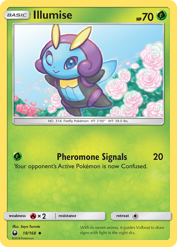 Illumise (18/168) [Sun & Moon: Celestial Storm] | Devastation Store