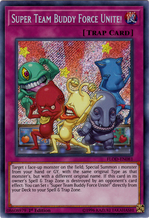 Super Team Buddy Force Unite! [FLOD-EN081] Secret Rare | Devastation Store