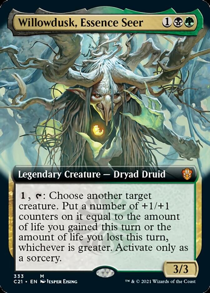 Willowdusk, Essence Seer (Extended) [Commander 2021] | Devastation Store