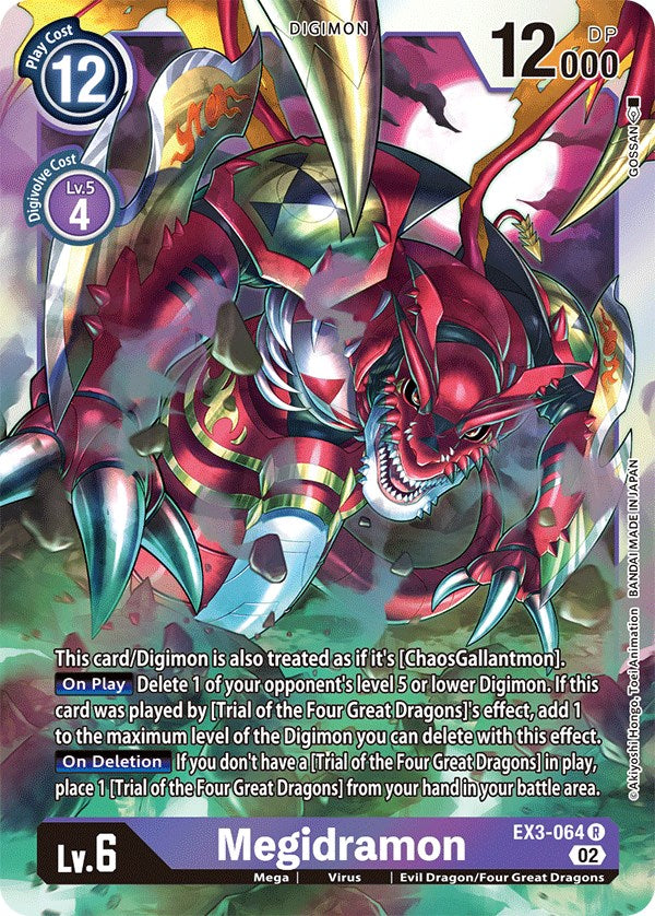 Megidramon [EX3-064] [Draconic Roar] | Devastation Store