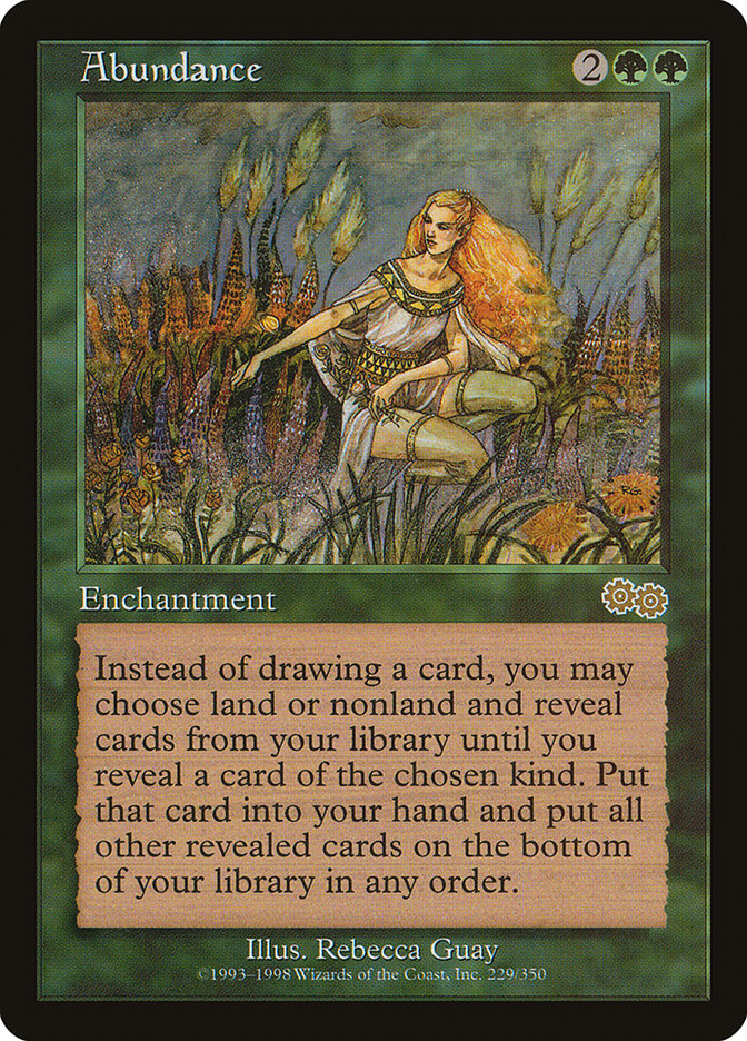 Abundance [Urza's Saga] | Devastation Store