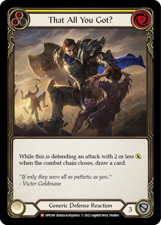 That All You Got? [UPR189] (Uprising) | Devastation Store