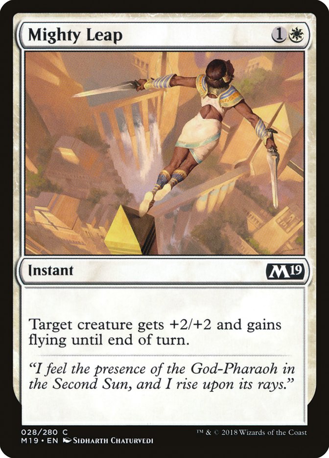 Mighty Leap [Core Set 2019] | Devastation Store