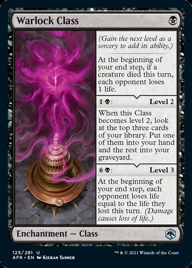 Warlock Class [Dungeons & Dragons: Adventures in the Forgotten Realms] | Devastation Store