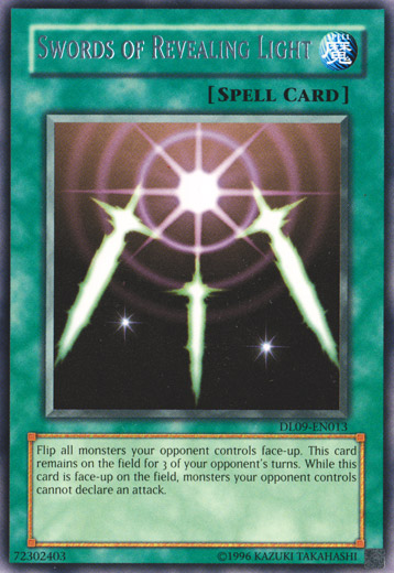 Swords of Revealing Light (Silver) [DL09-EN013] Rare | Devastation Store