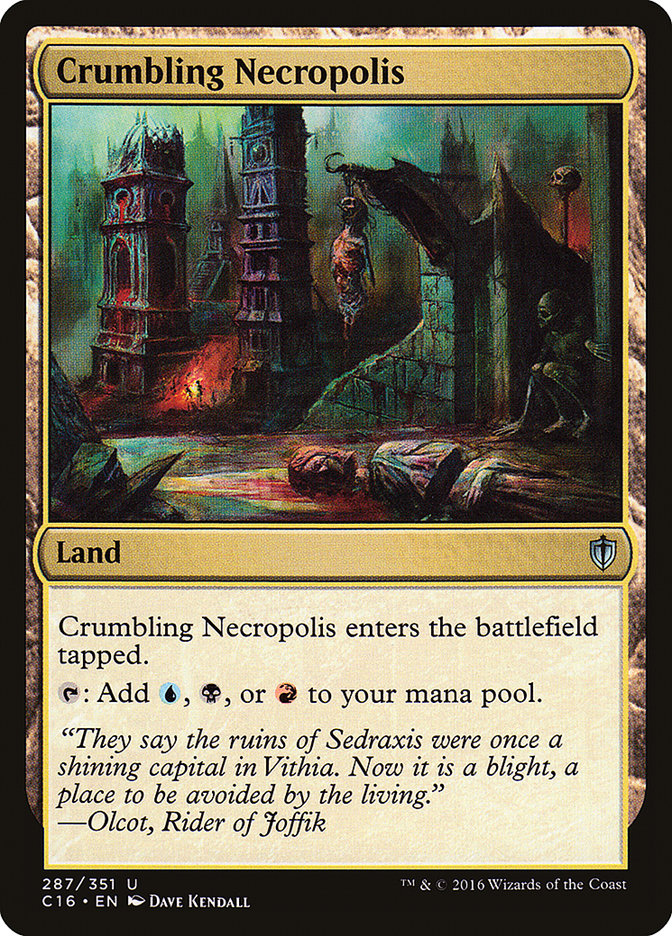 Crumbling Necropolis [Commander 2016] - Devastation Store | Devastation Store
