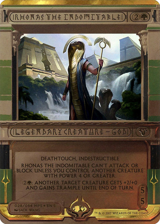 Rhonas the Indomitable (Invocation) [Amonkhet Invocations] - Devastation Store | Devastation Store