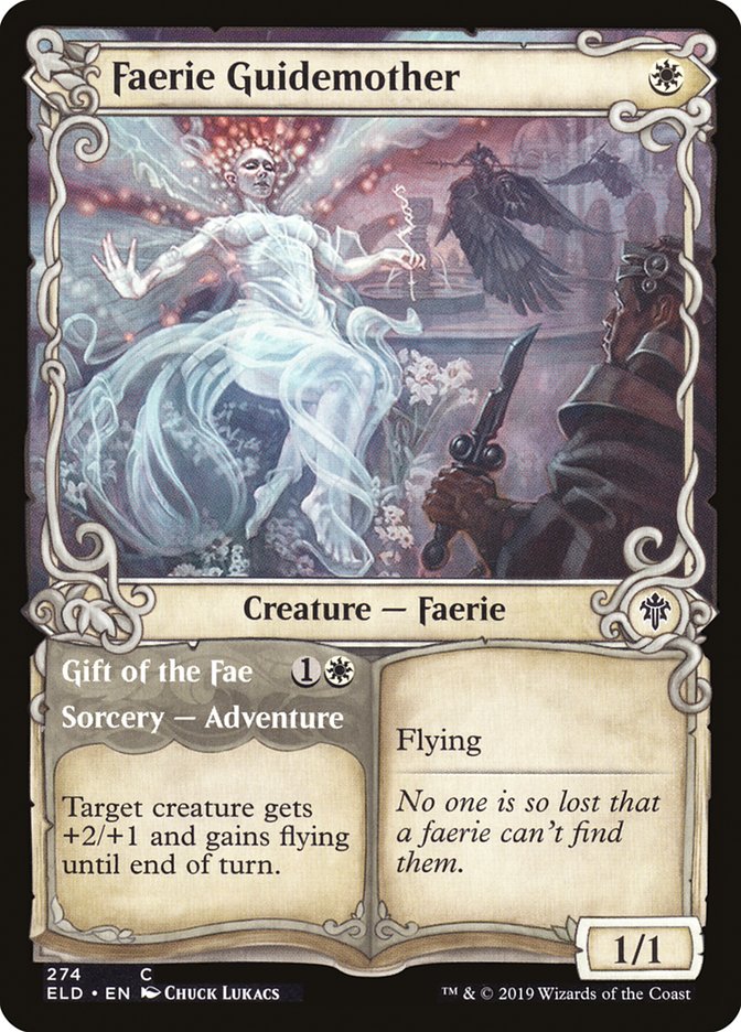 Faerie Guidemother // Gift of the Fae (Showcase) [Throne of Eldraine] | Devastation Store
