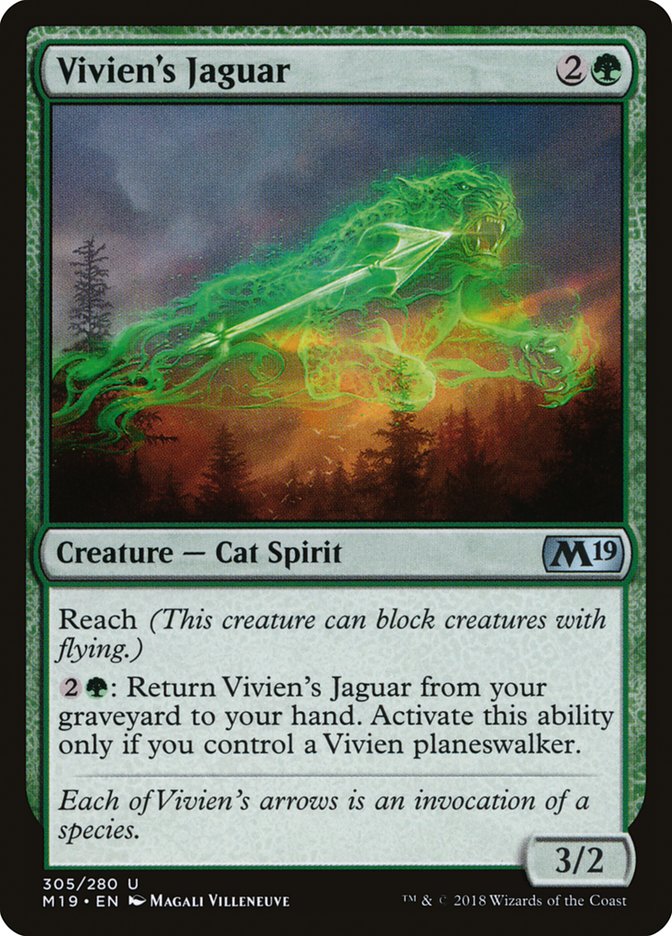 Vivien's Jaguar [Core Set 2019] | Devastation Store