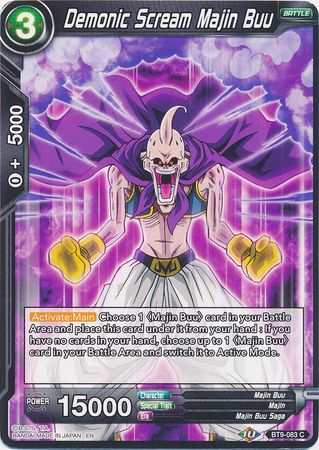 Demonic Scream Majin Buu [BT9-083] | Devastation Store