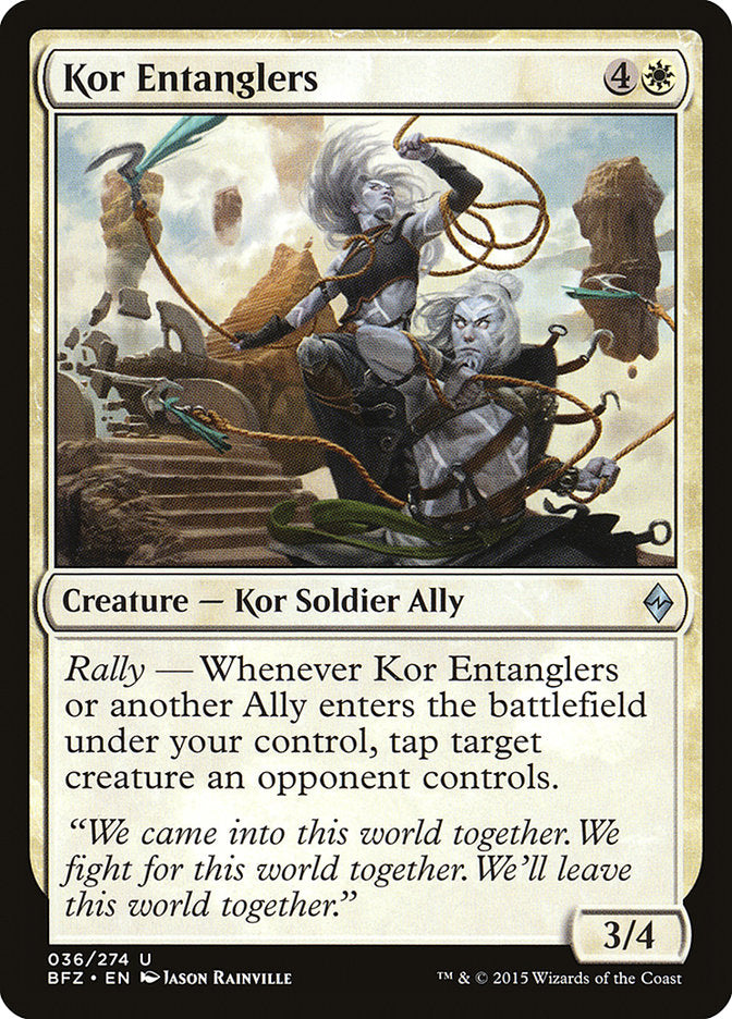 Kor Entanglers [Battle for Zendikar] - Devastation Store | Devastation Store