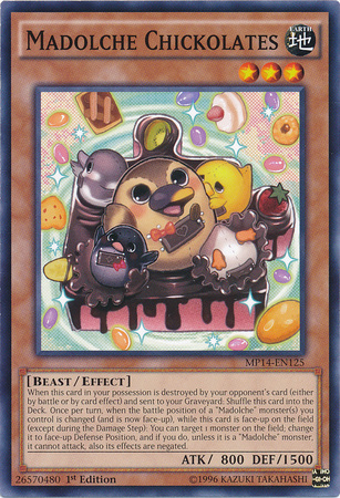Madolche Chickolates [MP14-EN125] Common | Devastation Store