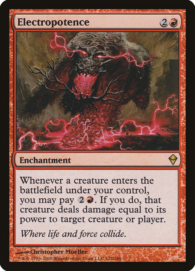 Electropotence [Zendikar] | Devastation Store