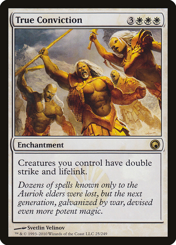 True Conviction [Scars of Mirrodin] - Devastation Store | Devastation Store