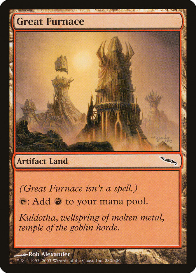 Great Furnace [Mirrodin] - Devastation Store | Devastation Store