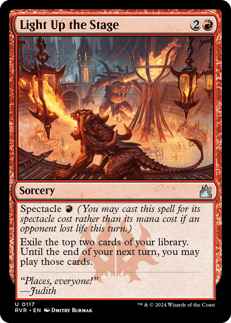 Light Up the Stage [Ravnica Remastered] | Devastation Store