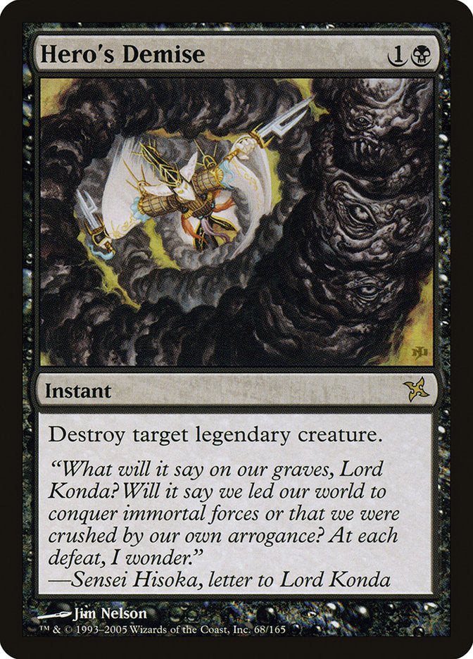 Hero's Demise [Betrayers of Kamigawa] | Devastation Store