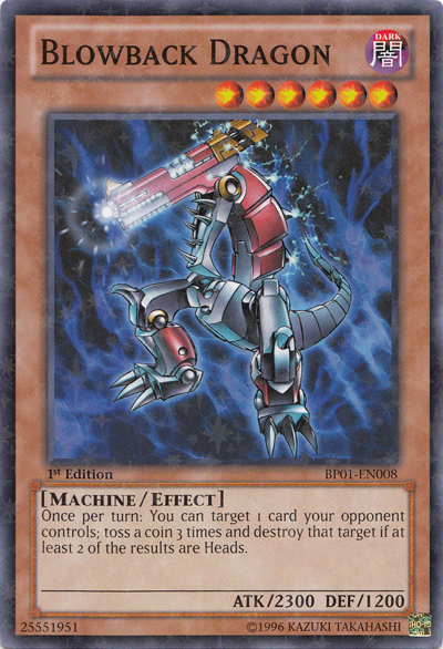 Blowback Dragon [BP01-EN008] Starfoil Rare | Devastation Store